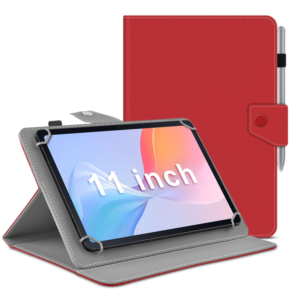 Katumo Universal Case For All 11 Inch Tablet, Folio Leather Case Compatible With Doogee U11/ U11 Pro / A9+ /Teclast P50/ 5051222476222
