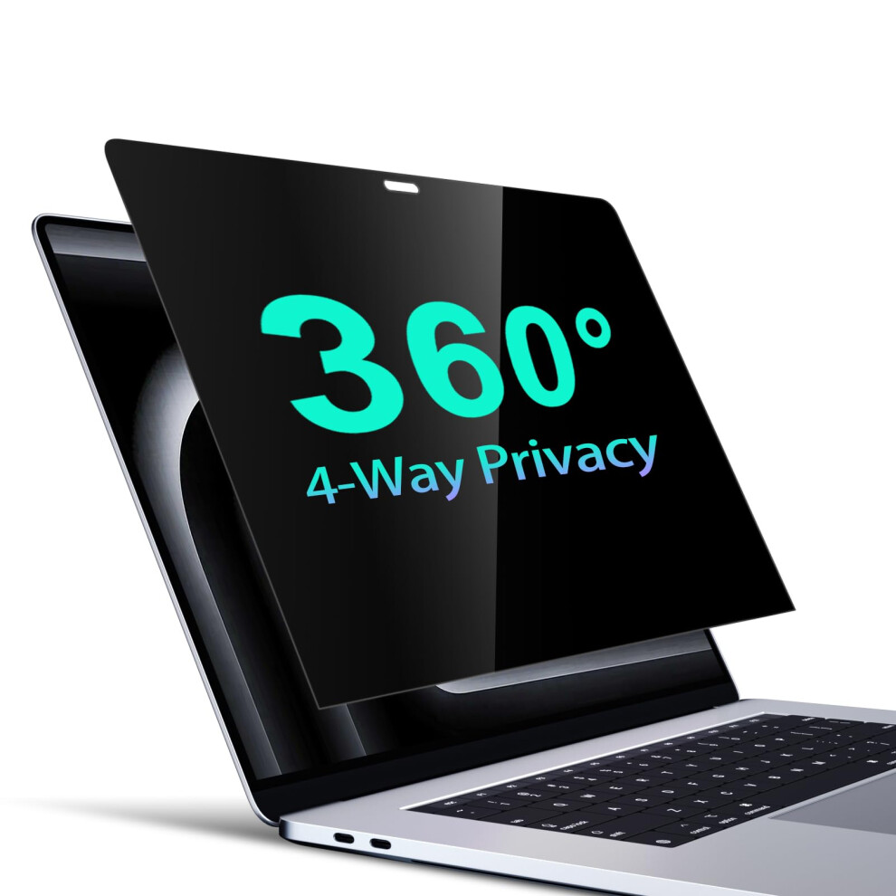Stary Privacy Screen Macbook Air 13 Inch (2018-2021, M1)&Macbook Pro 13 Inch (2016-2022 M1, M2), Laptop Privacy Film Filter All Round Anti Peeping 5051222475997