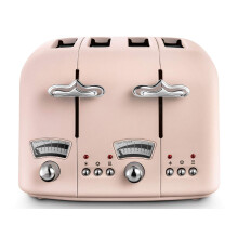 De'Longhi CT04PK Toaster, Plastic, Pink
