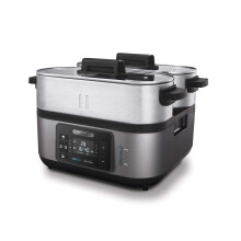 Morphy Richards 470006 Intellisteam, Kitchen Food Steamer, Perfectly Synchronised Meal Solution, Intelligent Cooking, BPA Free, 1600 W, 6.8 liters,