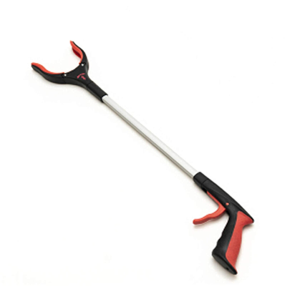Heavy Duty 81cm Litter Picker Stick with Ergonomic Grip and Long Reach Grabber Tool for Elderly