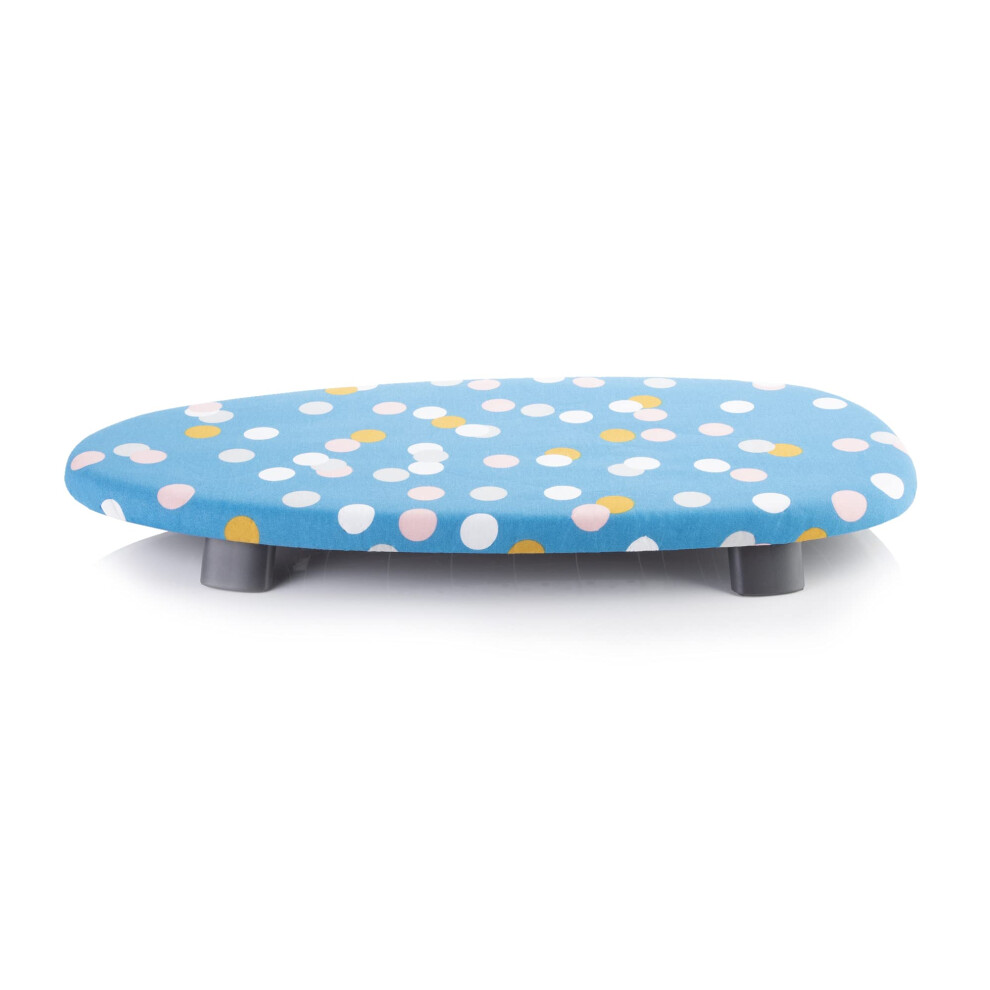 Minky Thermalite Table Top Ironing Board - Lightweight, Compact Iron Board, Ideal For Flats, Camping & Caravans, Cover Included, Secure Storage Saving