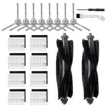 20 Pcs Replacement Part for Eufy L60/ L60 SES/ L50/ L50 SES Robot Vacuum Cleaner, Accessories Kit with 2 Roller Brush, 8 Side Brush, 8 Filters (with