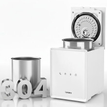 Livatro Humidifier for Bedroom,3L Top Fill Stainless Steel Warm Mist Humidifiers with Warm Steam Function, Healthy Air Mist Humidifiers for Bedroom