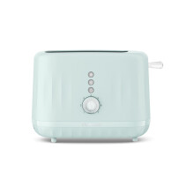 Kenwood Ripple Toaster TCP06.000BL, 2 Slot Toaster with 7 Browning Settings, Reheat, Defrost and Cancel Functions, Pull Crumb Tray, Cord Storage,