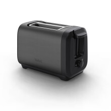 Tefal Subito 2-Slot Toaster, 7 Browning Levels, Defrost + Reheat Functions, Removable Crumb Tray, High-lift + Self-Centring Racks, TT5S08G0, Black