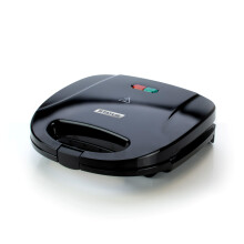 STATUS Rockford 2 Slice Sandwich Toaster, Non-Stick Sandwich Maker, 750W Black, ROCKFORDST1PKB4