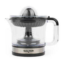 Salter Electric Fruit Juicer ? Fresh Citrus Juice Extractor, For Orange & Lemon, 600ml Measuring Jug, BPA Free, Includes 2 Juicing Cones, Smooth or
