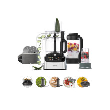 Kenwood MultiPro OneTouch FDM73.850SS, Food Processor and Blender Multifunctional with 13 Accessories, Variable Speed and Pulse Function, Integrated