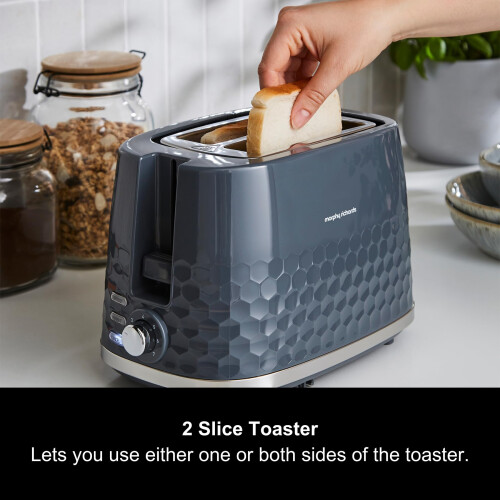 Morphy Richards Morphy Richards 220033 Hive Toaster Grey 2