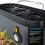 arendo - Electric Egg Boiler, Automatic Cooker with Warming Function for 1 to 3 Perfect Soft,medium and Hard Eggs, Indication Light, Water Measuring 4