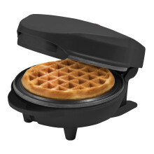 Bestron AMW500ZBS Waffle Maker, Alloy Steel, Black