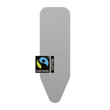 Brabantia 2mm Built-in-Foam Ironing Board Cover (B Board/Metallised) Heat-Resistant, Non-Slip, Cord Fastener