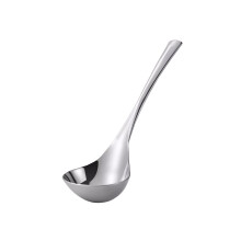 Stainless Steel Ladle 8 Inch Rustproof SUS 304 Soup Serving Spoon with Ergonomic Hollow Handle