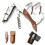 Wine Opener with Engraved Wooden Handle MultiTool, Custom Groomsmen Gift Corkscrew 1