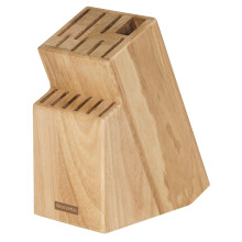 Tescoma Woody Block, Classic Style, Assorted Color, 8+6 Places for Knives and Shears/Steel, Not Dishwasher Safe, Material: Plastic, Capacity: 13