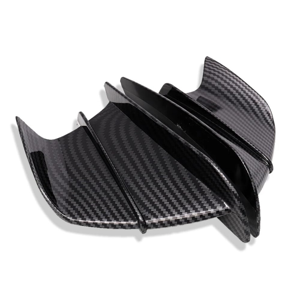 Carbon Fiber Motorcycle Winglets For Triumph Thruxton 1200 20162024, Aerodynamic Fairing Spoiler 9053599006497