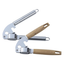 2pcs Stainless Steel Garlic Press and Ginger Crusher with Ergonomic NonSlip Handles, Easy Clean