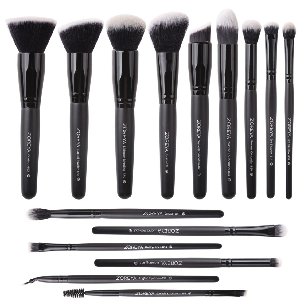 Z'oreya Makeup Brushes Makeup Brush Set Premium Foundation Brush Kabuki Brush With Soft And Cruelty-Free Synthetic,For Cosmetics Foundation Concealers