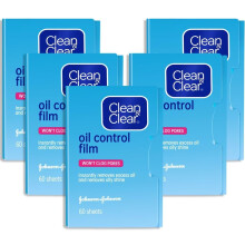 Beauty Kate Oil Control Film Same Series with Clean & Clear Oil Absorbing Sheets for Oily Skin Care Blotting Paper to Remove Excess & Shine 60 Sheets