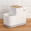 2pcs Multifunction Kitchen Storage Rack Flatware Organizer 9
