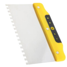 150mm Stainless Steel Drywall Trowel for Plastering and Putty with Ergonomic NonSlip Grip