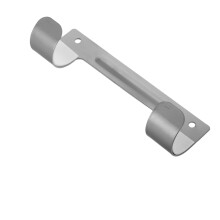 2pcs Ironing Board Wall Mount Holder with Antislip Pads for Laundry Room Space Saving Storage