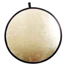 Photography Reflector DualSided Light Reflector Disc for Outdoor and Studio Portrait Lighting