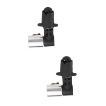 2pcs Reflector Disc Holder with Powerful Spring Clamp for Photography Light Stand Mount Black