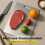 Titanium Cutting Board for Kitchen and BBQ, Rustproof FoodGrade, Dishwasher Safe, Medium Size 3