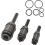 3PCS Tail Pipe Expander Muffler Spreader Set for Car , Multiple Pipe Sizes, Durable Steel 5