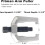 5pcs Front End Service Tool Kit with Case, Pitman Arm Puller, Ball Joint Separator, Tie Rod Remover 5