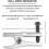 5pcs Front End Service Tool Kit with Case, Pitman Arm Puller, Ball Joint Separator, Tie Rod Remover 2