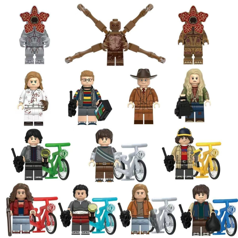 Photos - Action Figures / Transformers 14pcs Stranger Things Building Blocks Anime Minifigures Toy