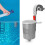 Above Ground Pool Skimmer with Adjustable Bracket, Automatic Debris Removal Wall Mount Cleaner Blue 3