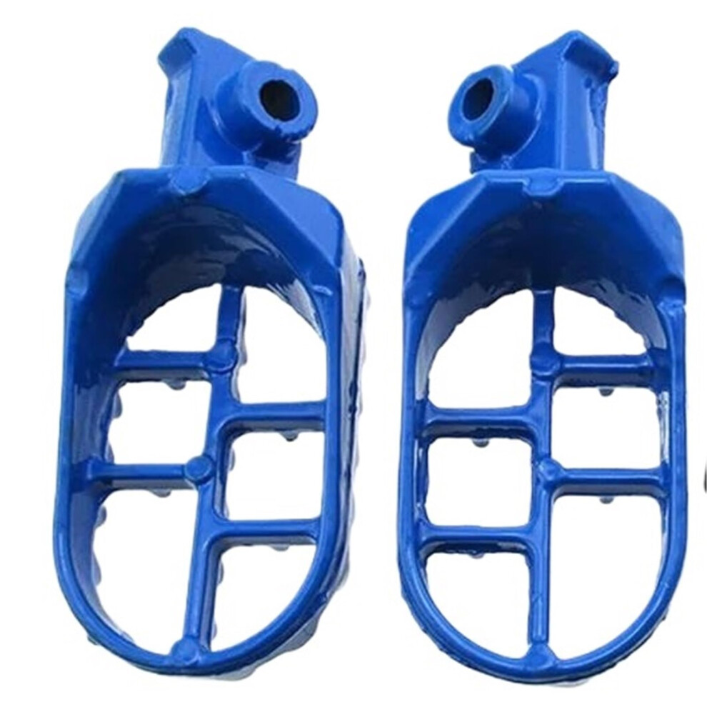 Aluminum Offroad Motorcycle Foot Pegs For Honda Xr50 Crf50 Crf70 Crf80 Crf100f Blue 9053599008699