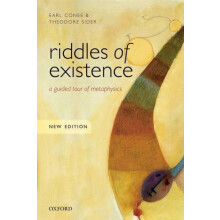 Riddles of Existence by Sider Theodore Cornell University New York Pap