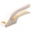 Garlic Press and Mincer with Ergonomic Grip, Easy Clean, Durable Kitchen Tool, White 1