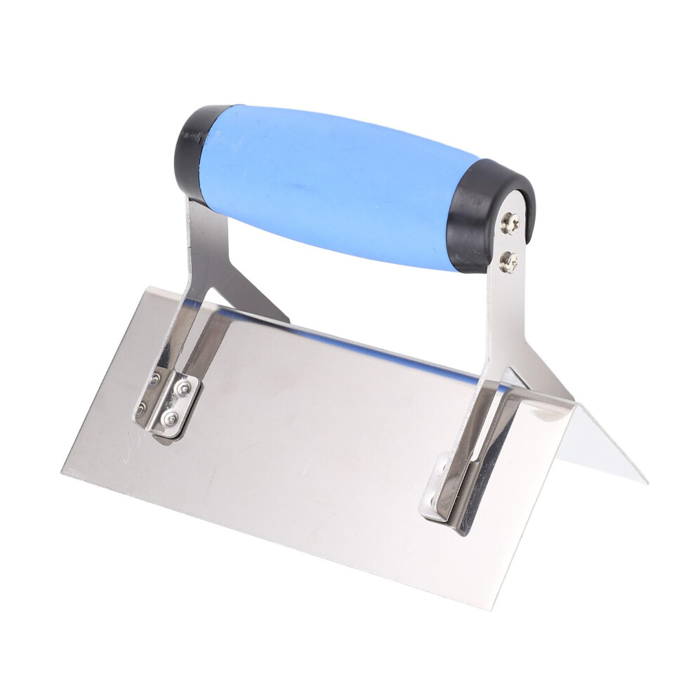 Stainless Steel Corner Trowel 90 Right Angle Plastering Tool With Ergonomic Rubber Grip For Walls 9070919864322