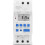 Digital Timer Switch 220V 16A DIN Rail Mount, Weekly Programmable Relay for Lights and Appliances 4
