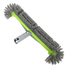 Plastic Pool Brush Head Heavy Duty Swimming Pool Cleaning Brush with Dense Bristles for Tiles Edges