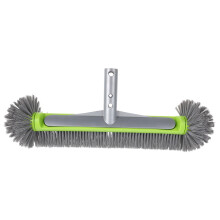 Pool Brush for Gunite Pools with HeavyDuty Bristles and Ergonomic Grip for Tough Stains