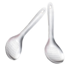 2pcs Stainless Steel Garlic Mincer and Ginger Grater Spoon for Quick Mess Food Prep