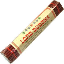 Lord Buddha Red Sandalwood and Herbs Incense Sticks for Meditation and Calming Aromatherapy