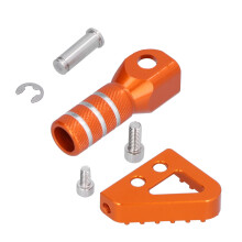 Motorcycle Brake Pedal and Gear Shifter Lever, Rustproof CNC Aluminum for KTM 690 950 Enduro