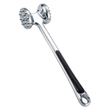 Heavy Duty DualSided Meat Tenderizer Mallet for Steak, Beef, Lamb – Zinc Alloy Hammer Tool