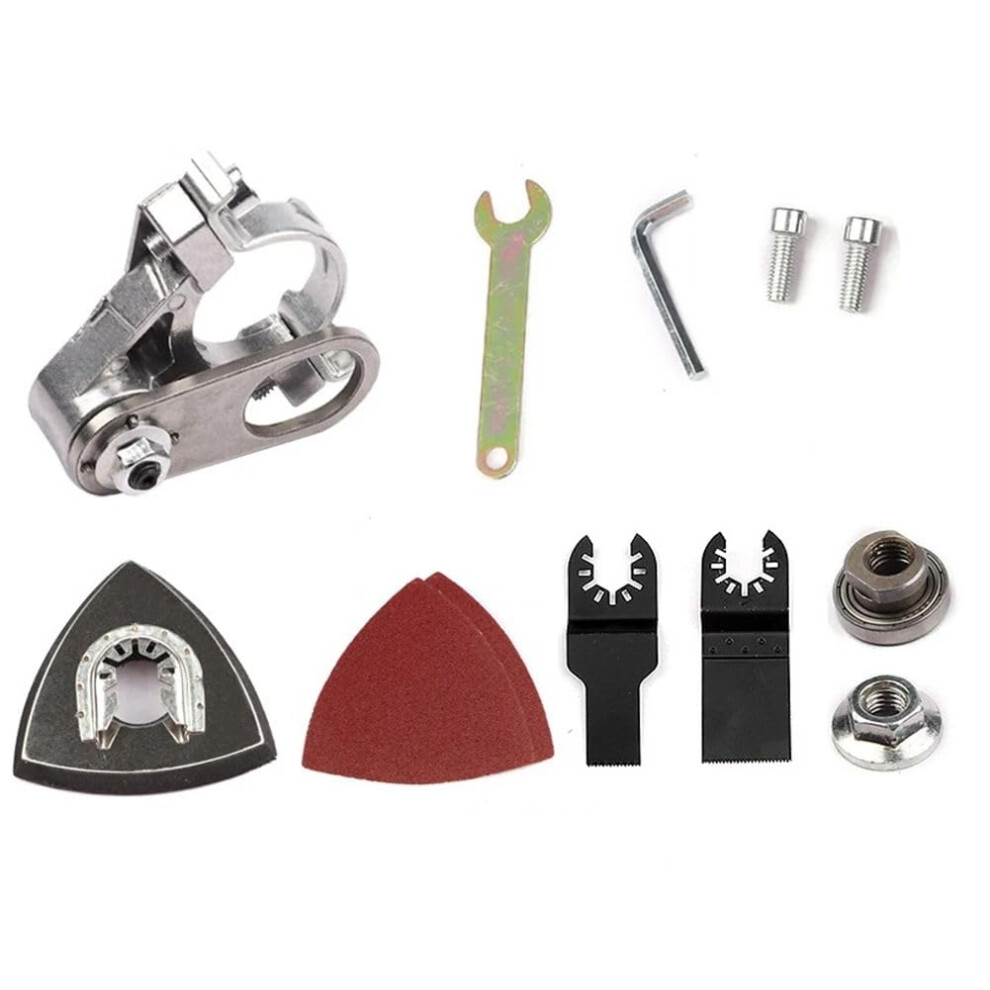 Angle Grinder Attachment M10 Thread 4In1 Multi Tool Adapter For Cutting Grinding Polishing Sawing 9455672676991