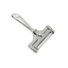 Adjustable Stainless Steel Cheese Slicer Wire Cutter for Soft and SemiHard Cheese, Silver