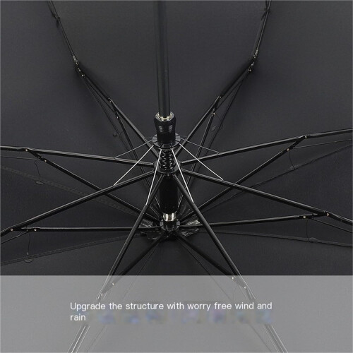 Golf Umbrella Windproof Automatic Folding Water Repellent Oversized Sun Rain Coverage 53cm 1