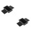 2pcs Flash Honeycomb Grid Softbox Reflector Set for Nikon Speedlight Precise Light Control Black 1